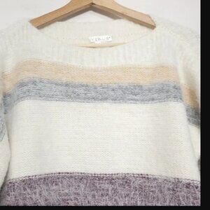 Women's Venus Eyelash Sweater Multicolor Large